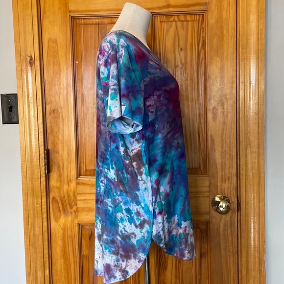 Tye dye tunic t-shirt - Picture 5 of 10